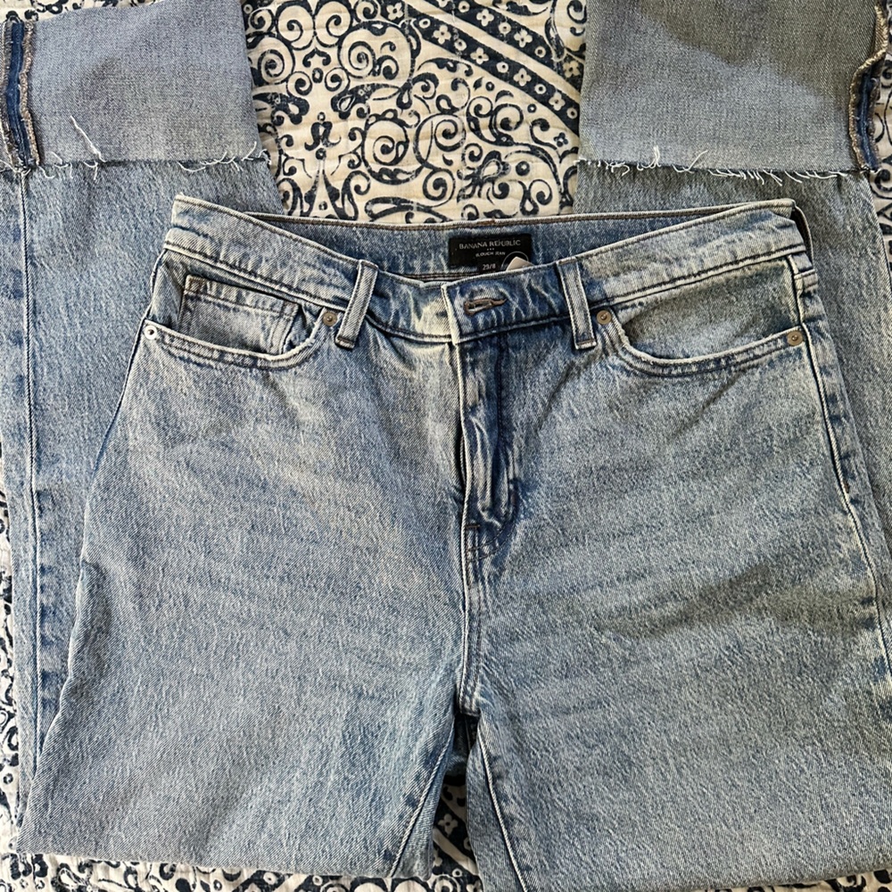 NWT Banana Republic acid wash jeans